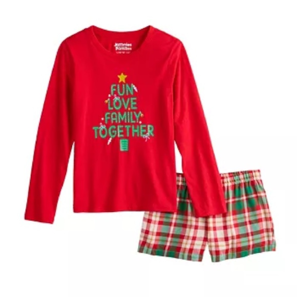 Jammies For Your Families Joyful Celebration Family Together PJ Set:NWT: SIZE XS